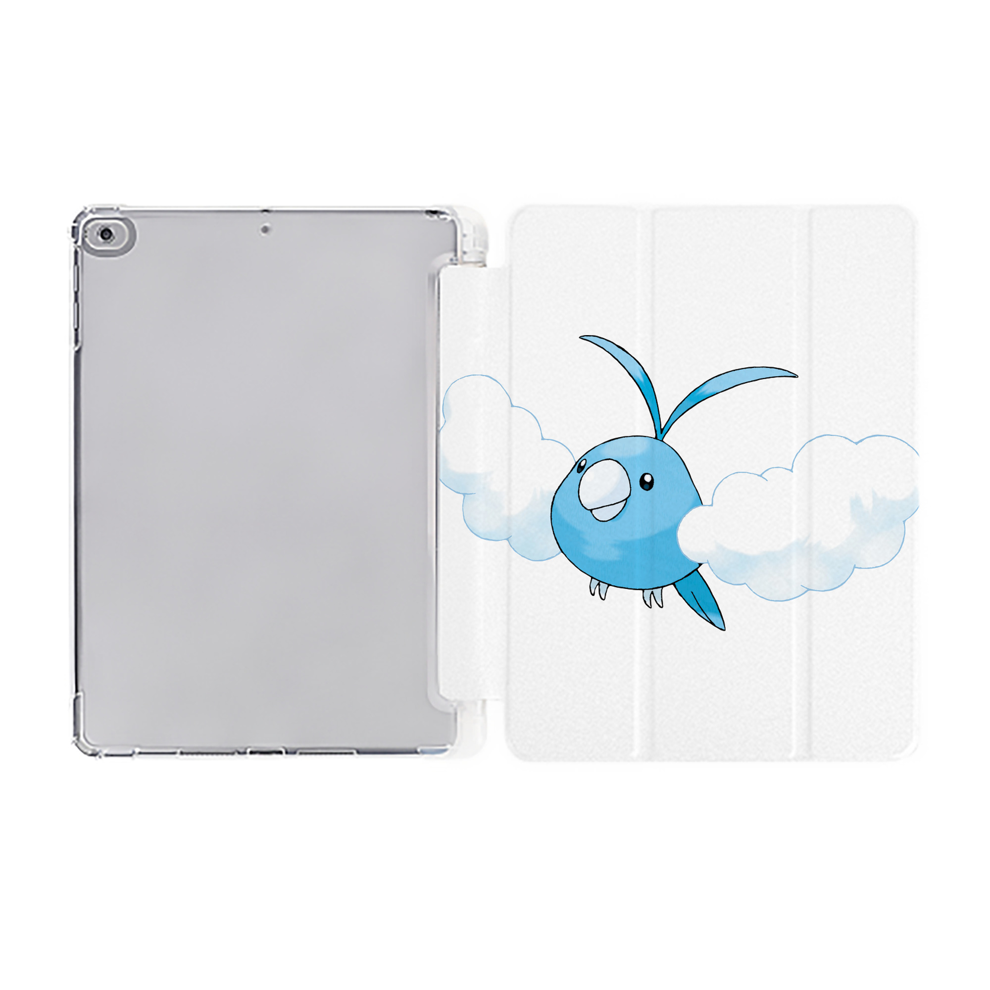 （画像用） ポケットモンスター Pokémon IPad ケース ペン収納付き 三つ折りスタンド PUレザー×シリコン 対応機種9.5/10.5/10.9インチ